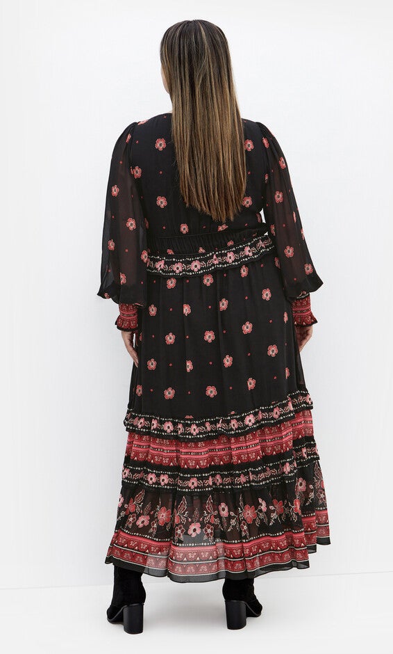 Camilla Maxi Dress - black, BLACK, alternate image number 1