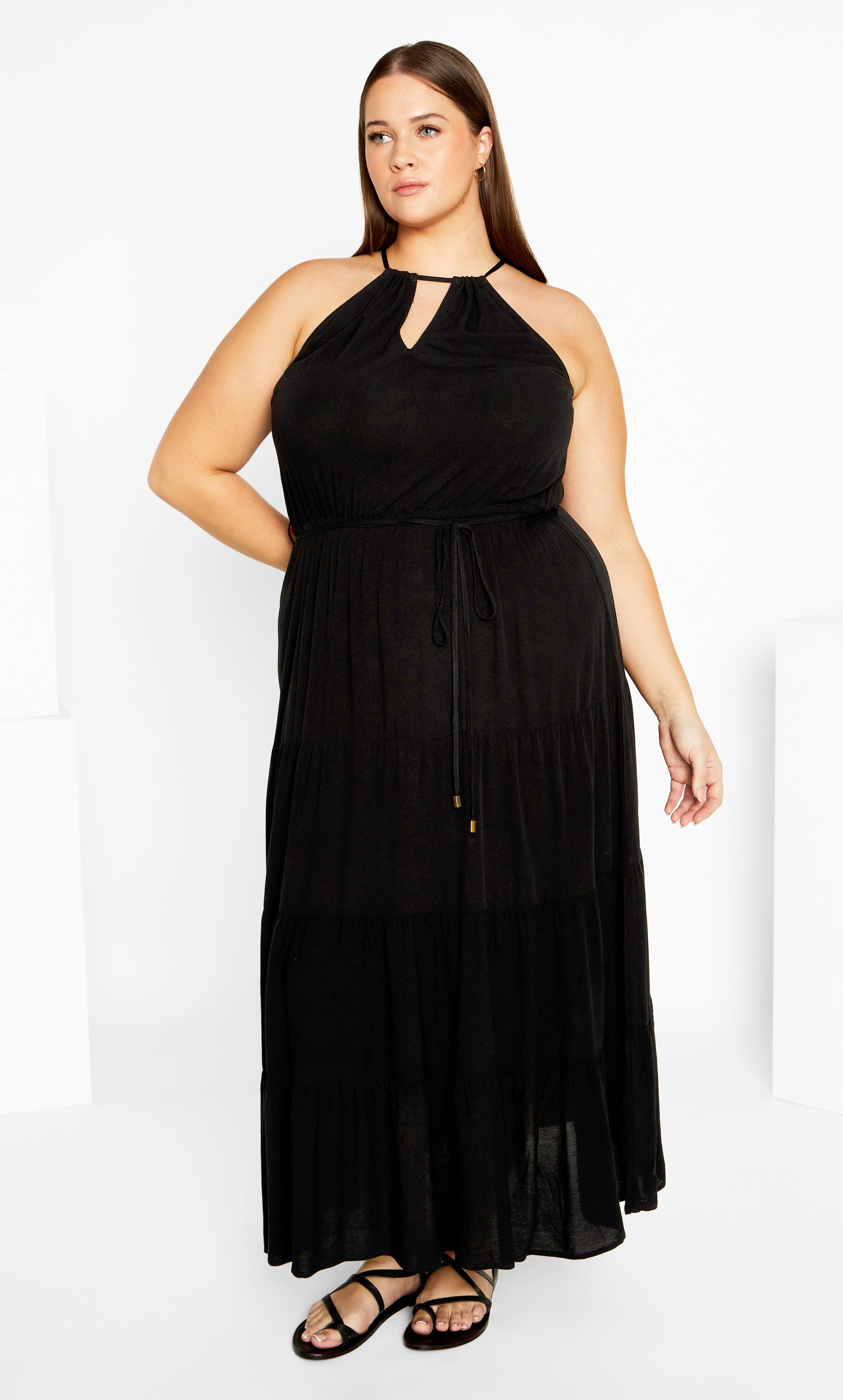 Stacey Maxi Dress - black, BLACK, hi-res image number 0