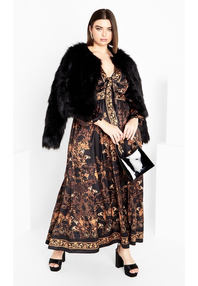 Ivanna Maxi Dress - gold, YELLOW, on-hover image number null