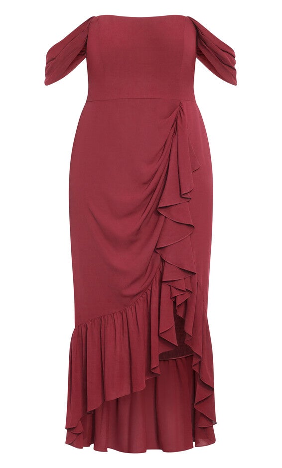Rosabella Maxi Dress - garnet, PINK, alternate image number null