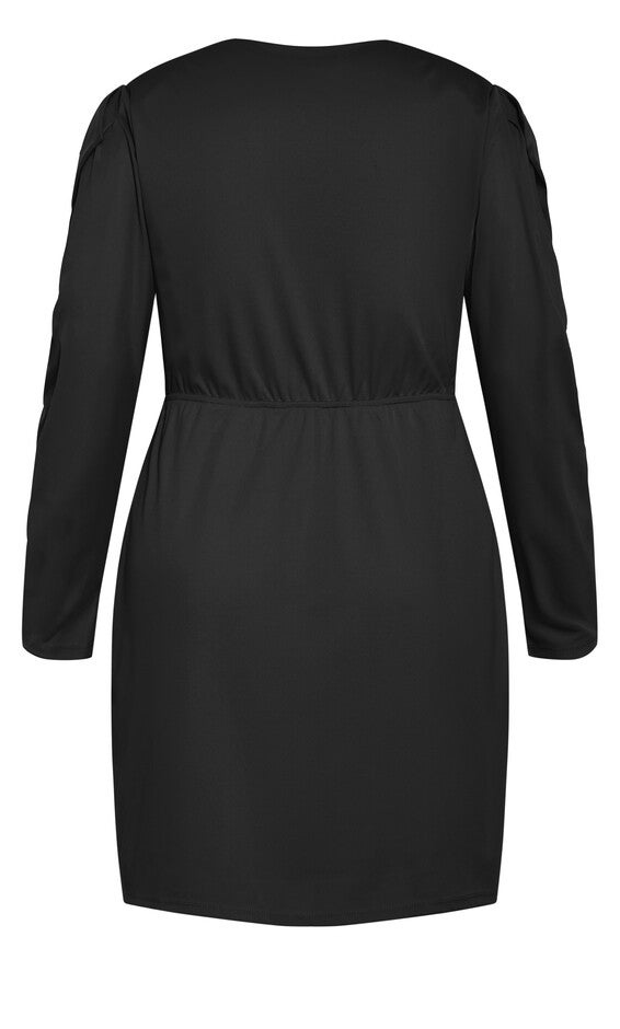 Hayley Dress - black, BLACK, alternate image number null