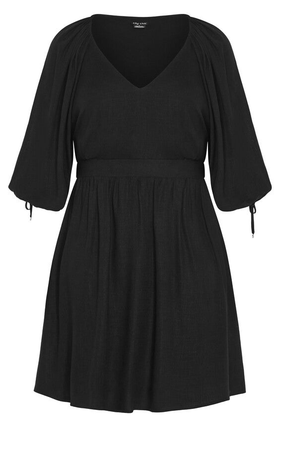 Scarlette Dress - black, BLACK, alternate image number null