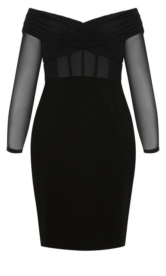 Lana Dress - black, BLACK, alternate image number null