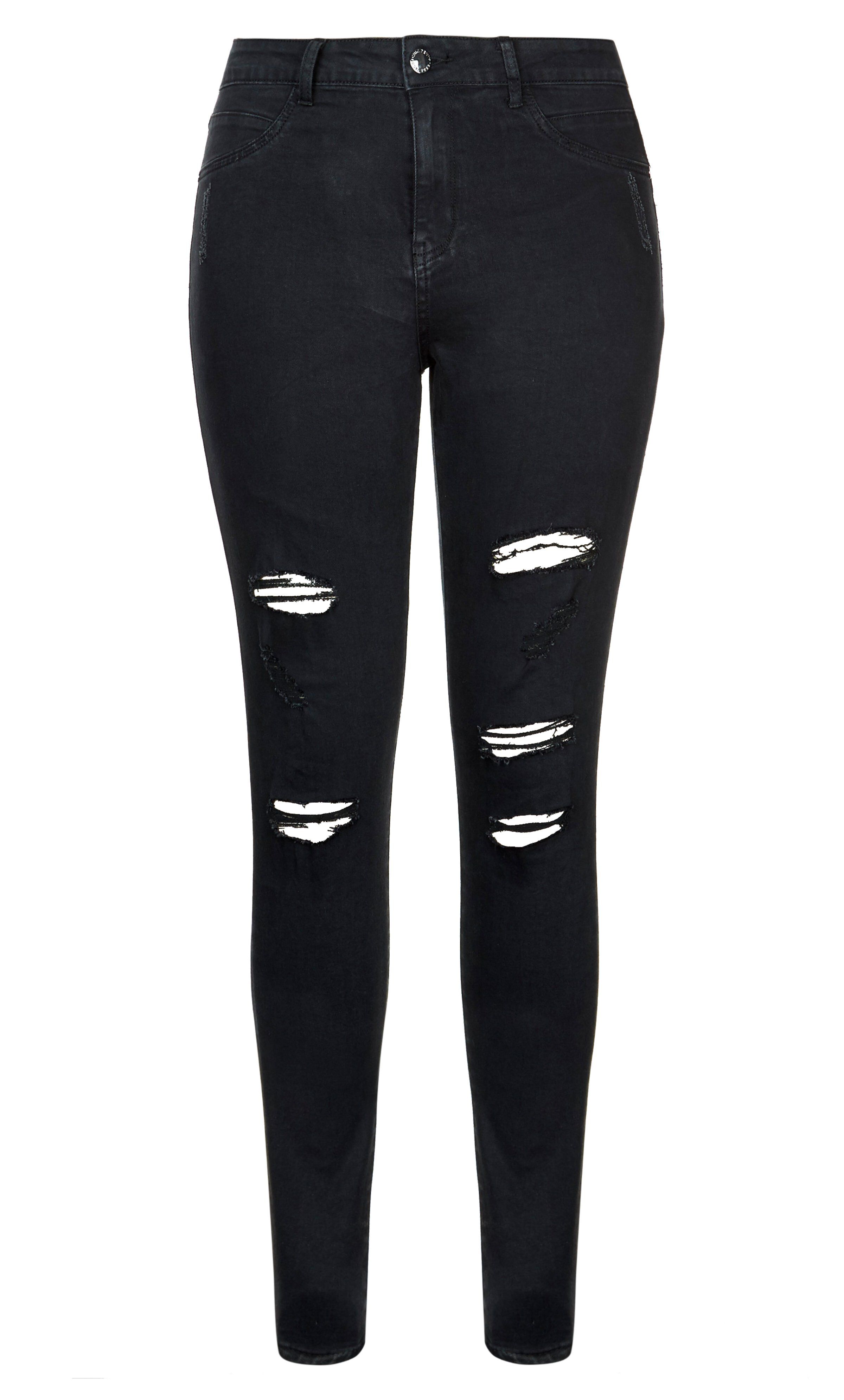 Harley Rock N Roll Skinny Jean - black, BLACK, alternate image number 4