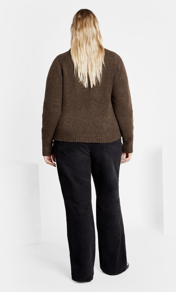 Ivy Sweater - walnut, WALNUT, alternate image number 2