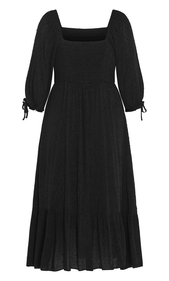 Ally Dress - black, BLACK, alternate image number null