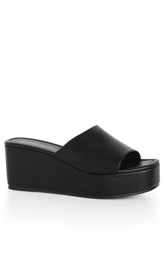 WIDE FIT Slidey Platform - black, BLACK, alternate image number 1