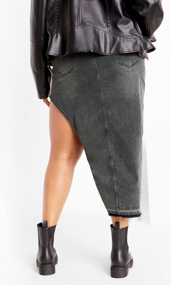 Remi Skirt - black wash, BLACK, alternate image number null