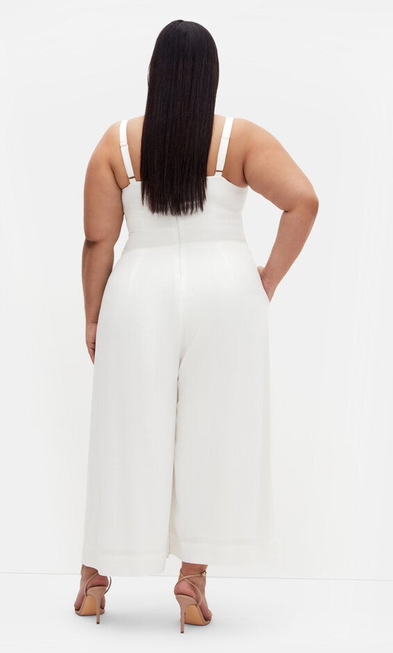 Ryann Jumpsuit - ivory, WHITE, alternate image number null