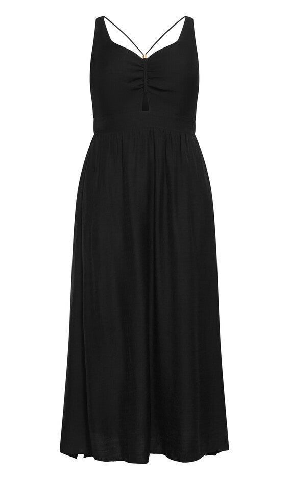 Iman Dress - black, BLACK, alternate image number null