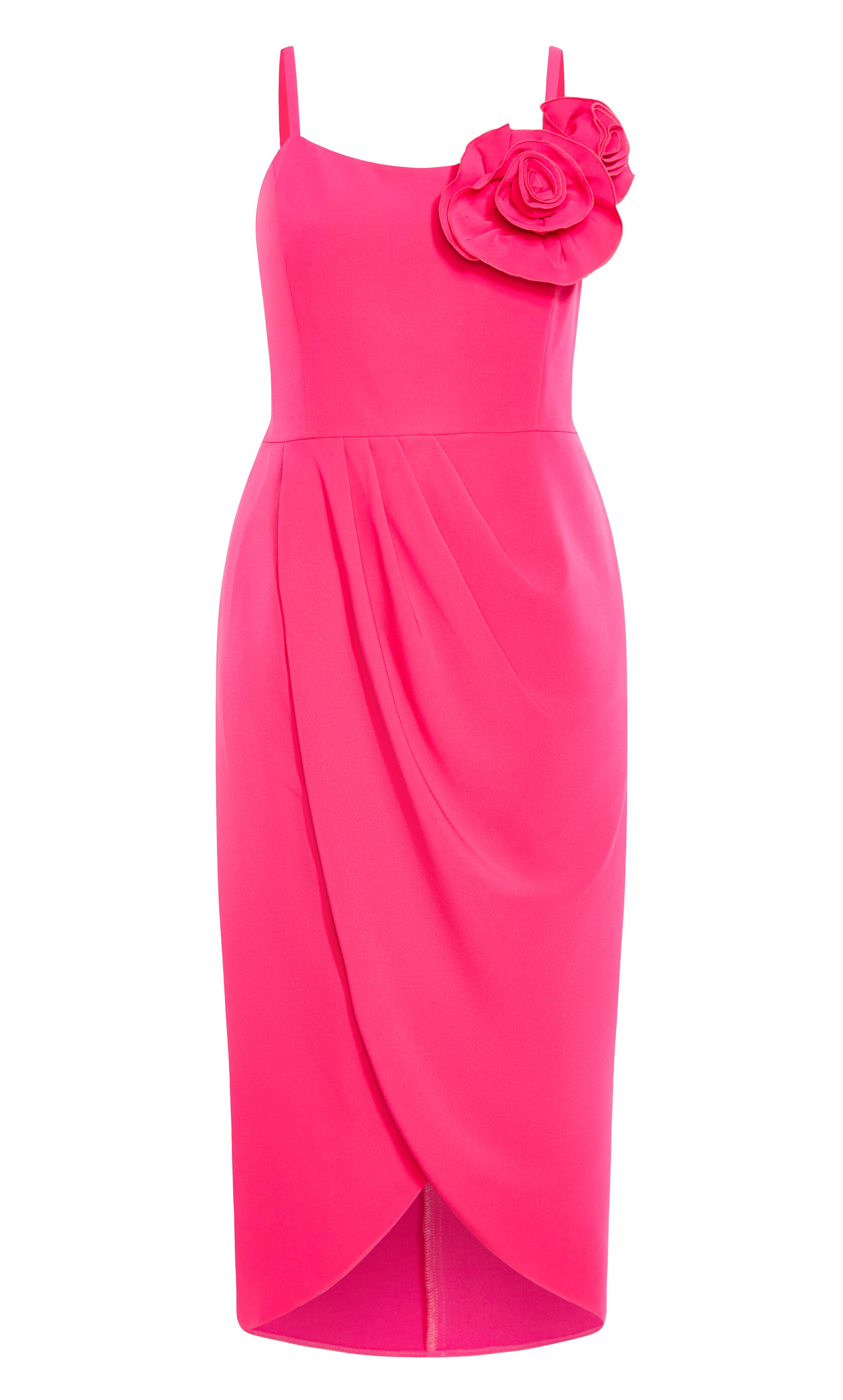 Fleur Dress - vibrant pink, PINK, alternate image number 4