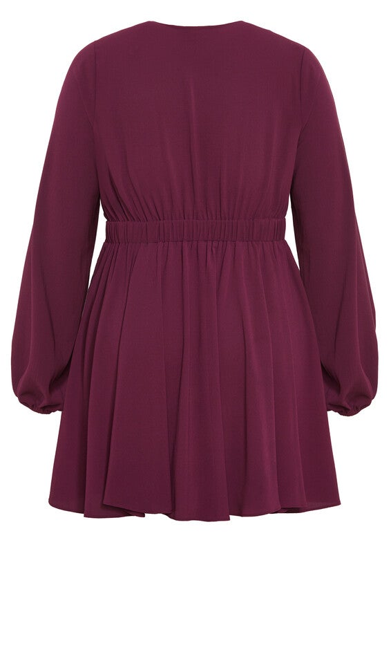 Adelyn Dress - plum, PURPLE, alternate image number null