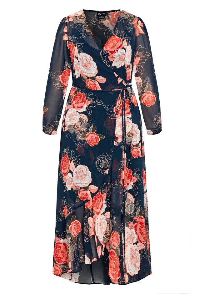 Sadie Maxi Dress - navy, BLUE, alternate image number null