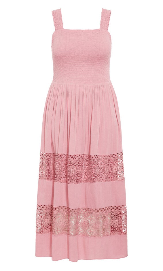 By The Beach Maxi Dress - blush, BLUSH, alternate image number 4