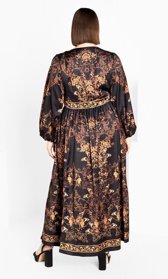 Ivanna Maxi Dress - gold, YELLOW, alternate image number null