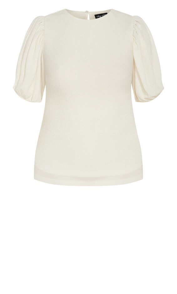 Florentine Top - cream, BEIGE, alternate image number 3
