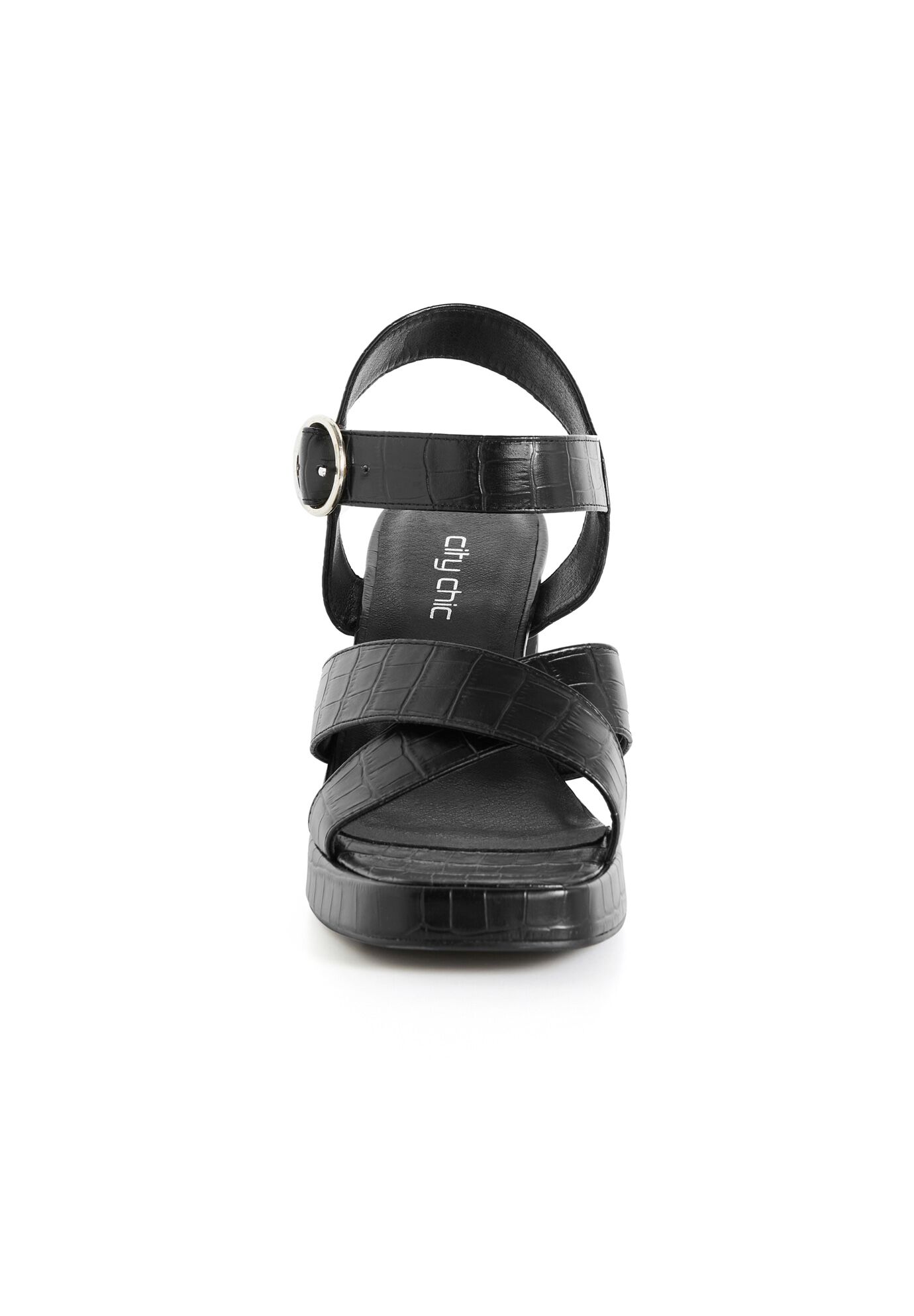 WIDE FIT Josie Platform - black, BLACK, alternate image number 4