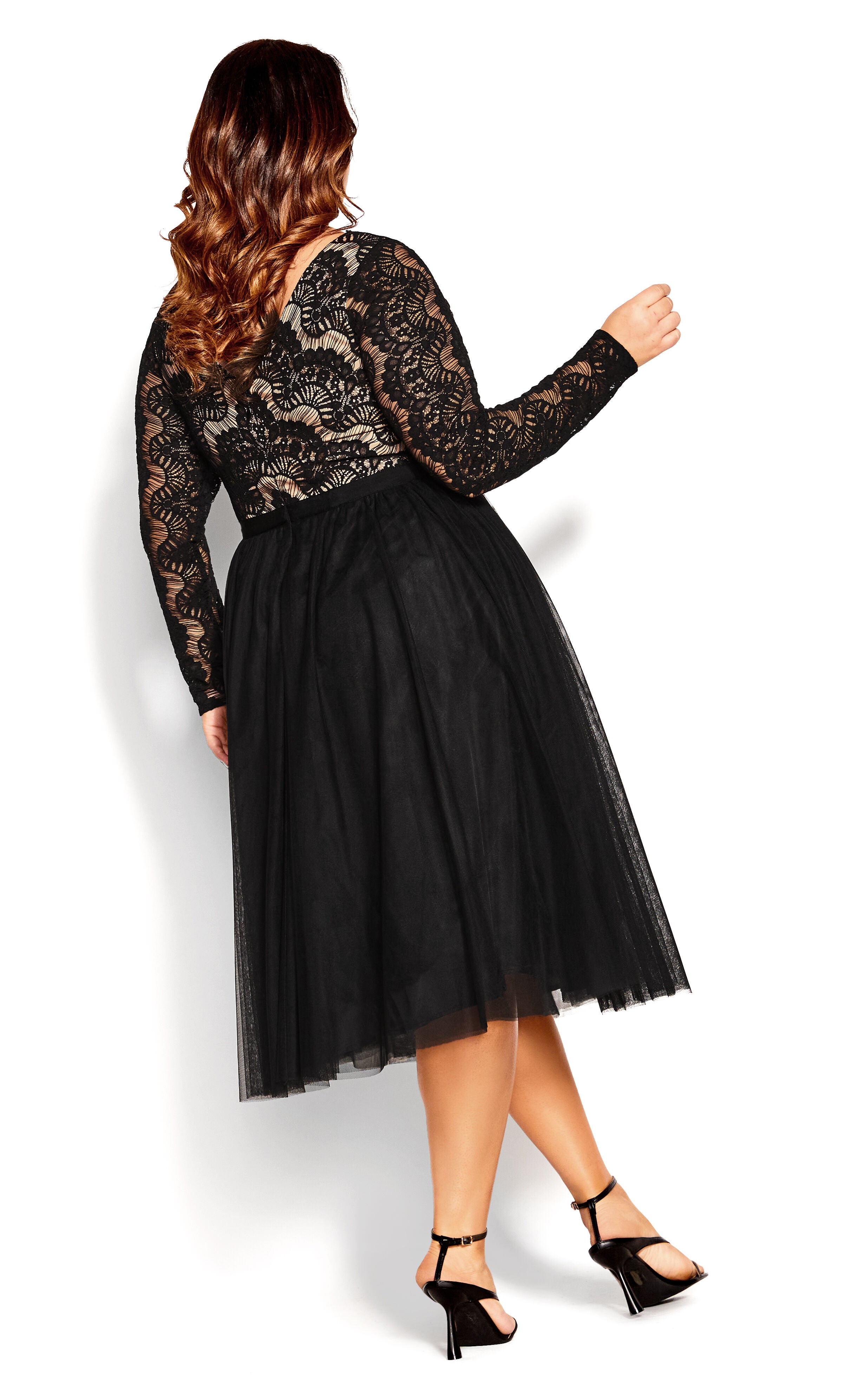 Rare Beauty Dress - black, BLACK, alternate image number 3