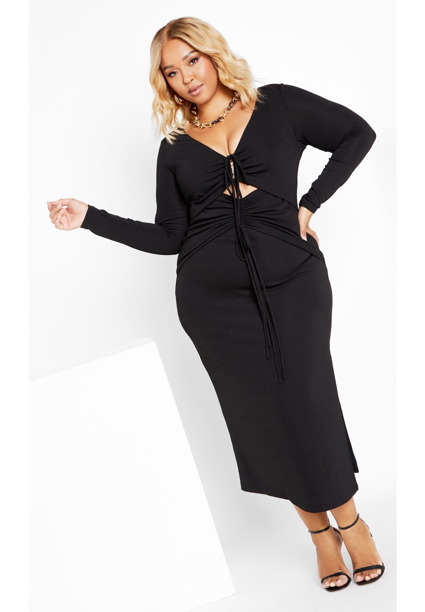 Blakely Maxi Dress - black, BLACK, alternate image number 2