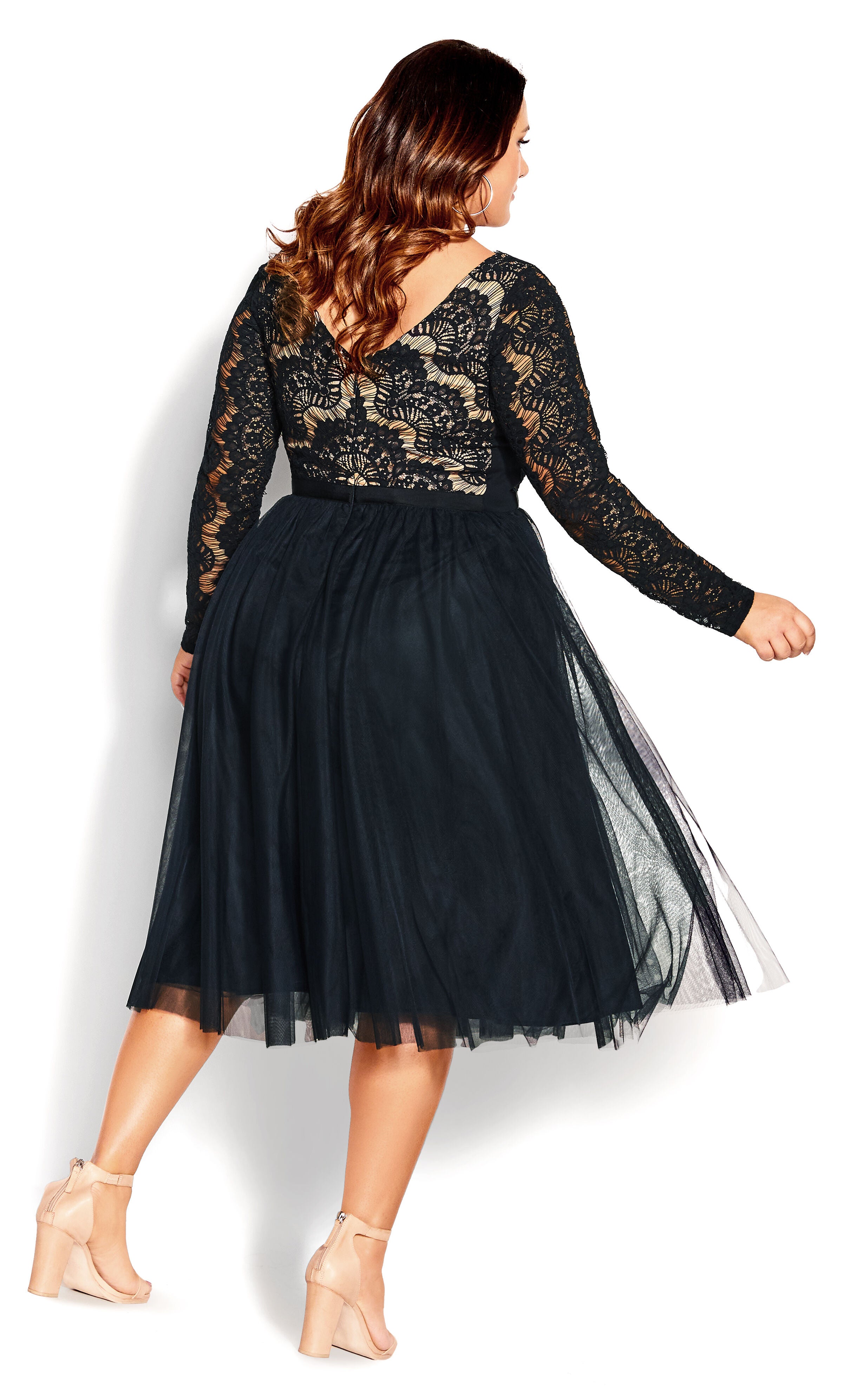 Rare Beauty Dress - navy, BLUE, alternate image number 3