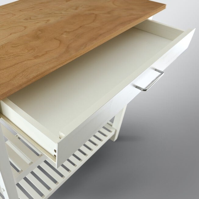 Kitchen Island with Solid American Cherry Top, , alternate image number 10