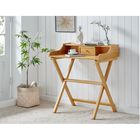 Coy Natural Folding Desk, NATURAL WASH, hi-res image number null
