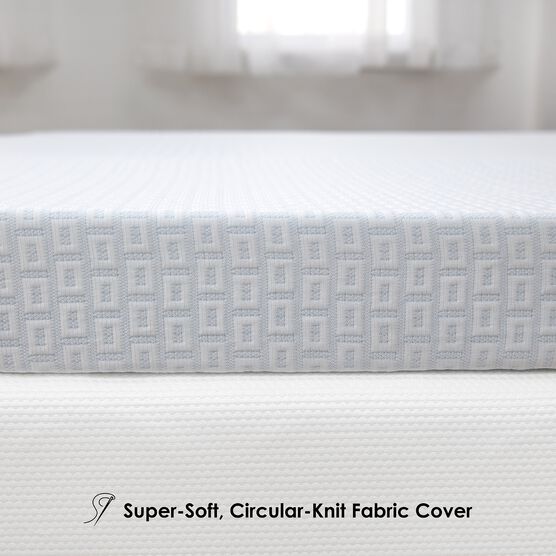 SensorPEDIC SensorCOOL 4-Inch Elite Cooling Gel-Infused Memory Foam Mattress Topper, , alternate image number null