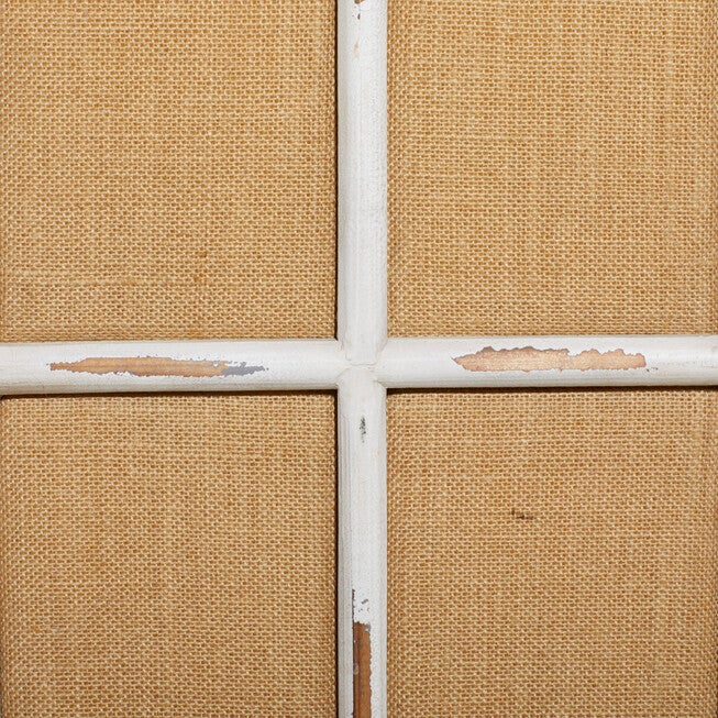 Beige Wood Farmhouse Room Divider Screen, 71 inches x 48 inches x 1 inches, , alternate image number 6