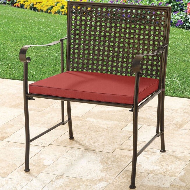 400 lbs. Weight Capacity Folding Chair with Cushion, GERANIUM, hi-res image number null