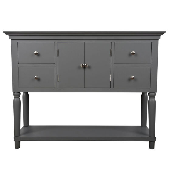 Taylor 4-Drawer Console, GRAY, hi-res image number null