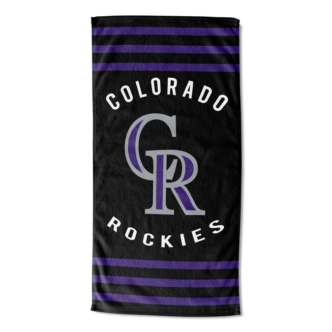Rockies Stripes Beach Towel, MULTI, hi-res image number null