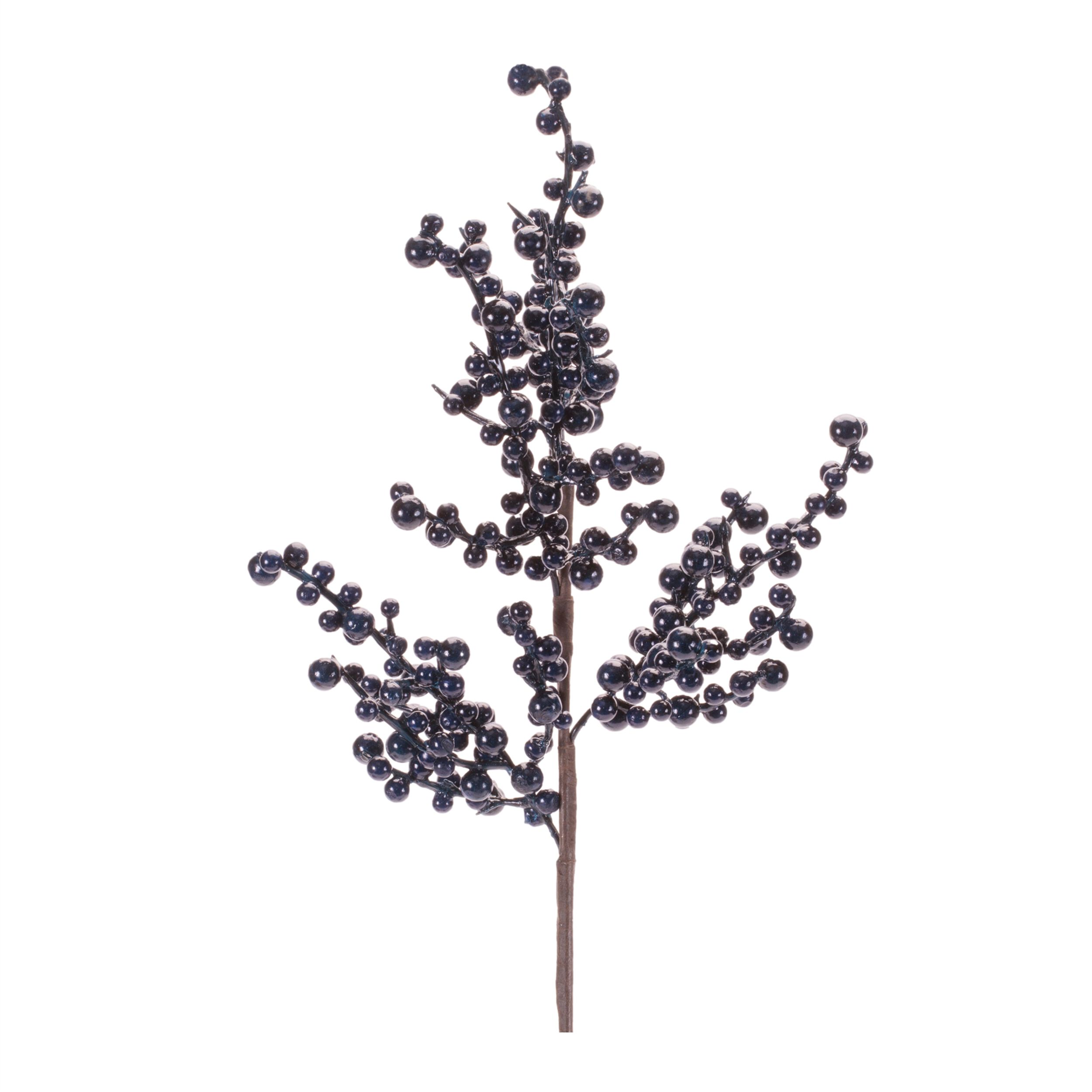 Glossy Berry Spray (Set of 2), BLUE, hi-res image number 0