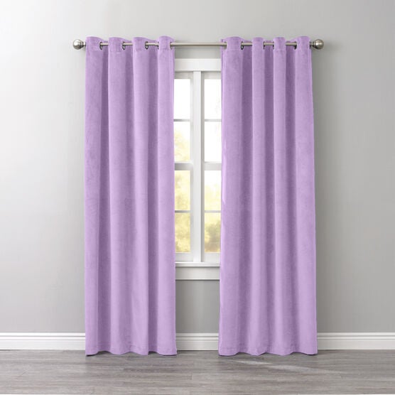 BH Studio Velvet Grommet Panel, PURPLE, hi-res image number null
