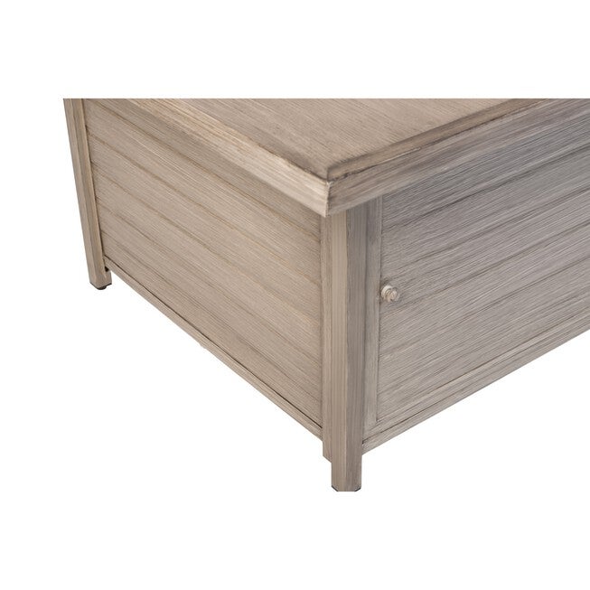 Langhorne Square Aluminum LPG Fire Pit in Barnwood, , alternate image number 6