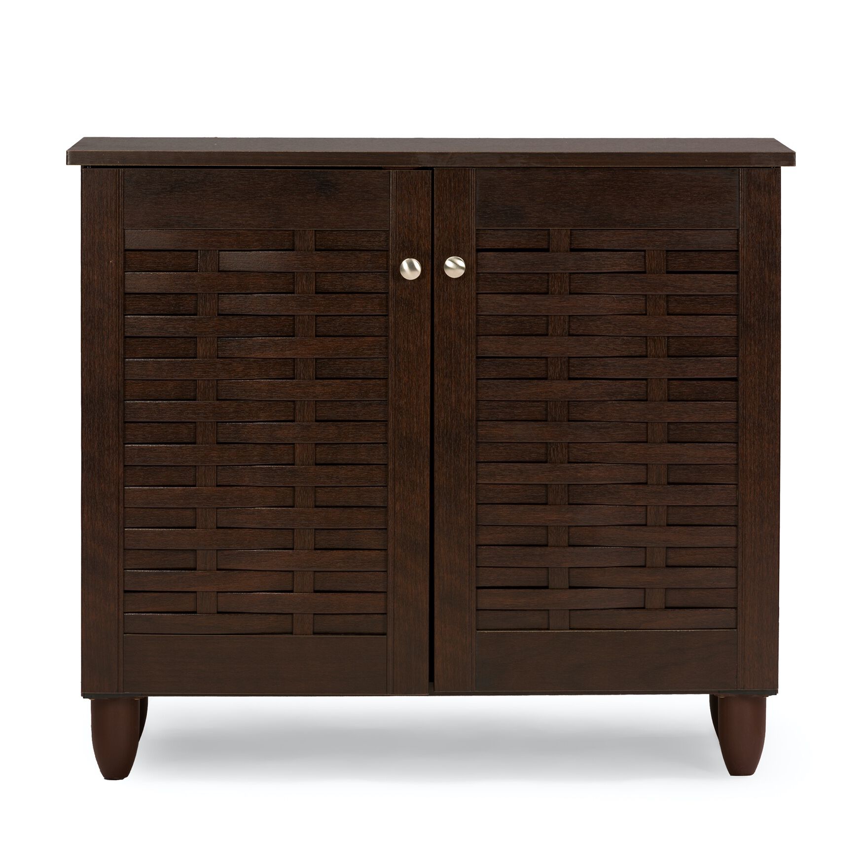 Winda 2-Door Wooden Entryway Shoes Storage Cabinet Furniture, , alternate image number 3