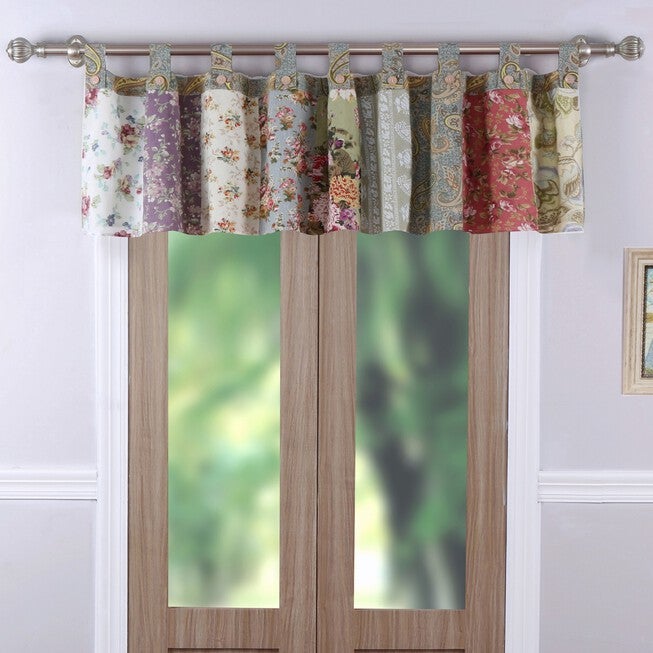 Blooming Prairie Window Valance , MULTI, hi-res image number 0