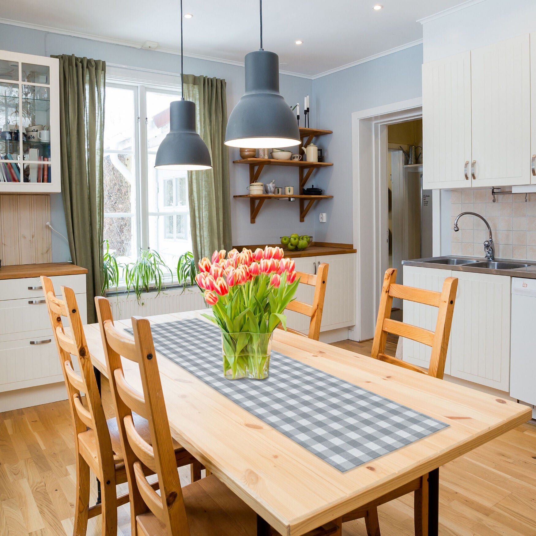 Buffalo Check Table Runner - 13-in x 90-in, , alternate image number 10