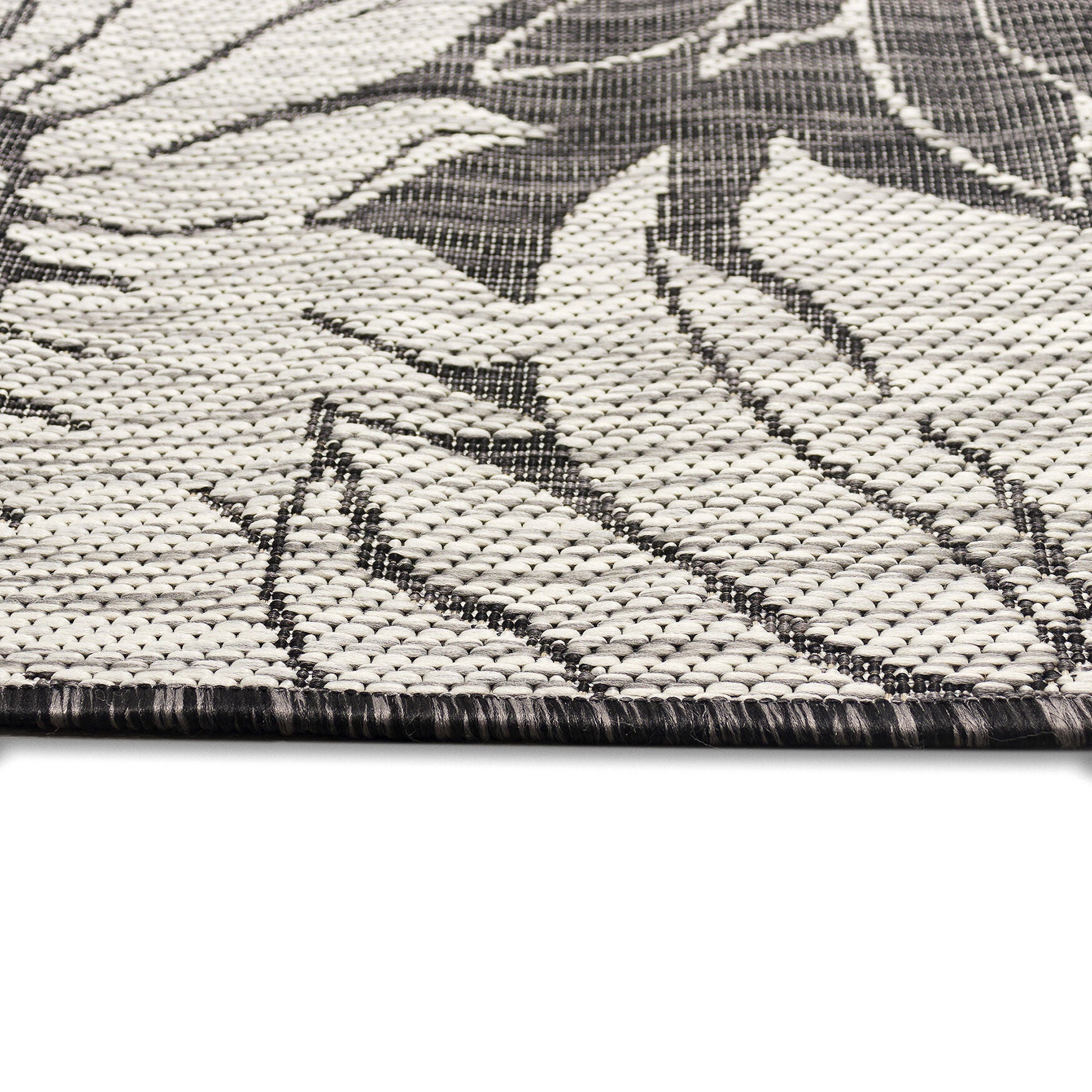 Liora Manne Carmel Sunflower Field Indoor/Outdoor Area Rug Green 4 feet 10 inches x 7 feet 6 inches, , alternate image number 2