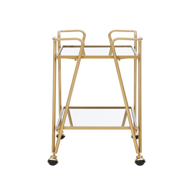 Gold Mid-Century Bar Cart, , alternate image number null