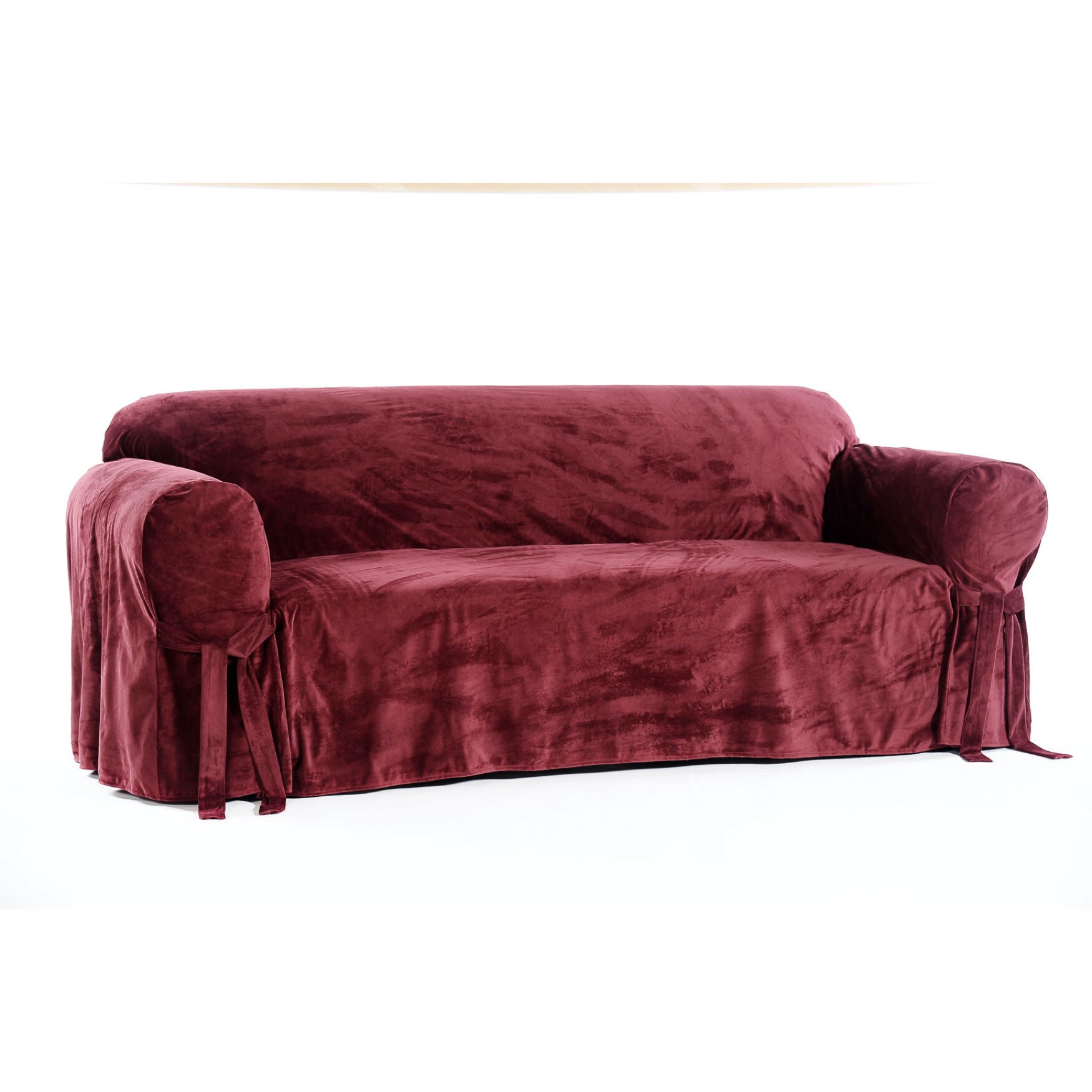 Royal Velvet Slipcover, MERLOT, hi-res image number 0
