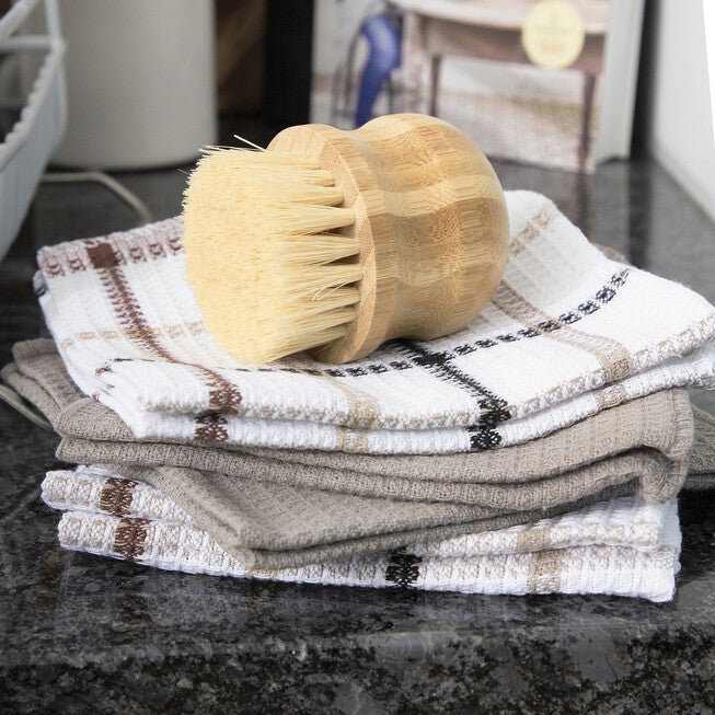 8Pk Waffle Dish Cloth, , alternate image number null