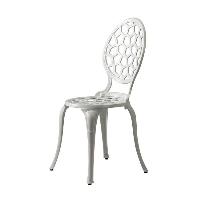 Vashon Aluminum 3-piece Bistro Set in White, , alternate image number null