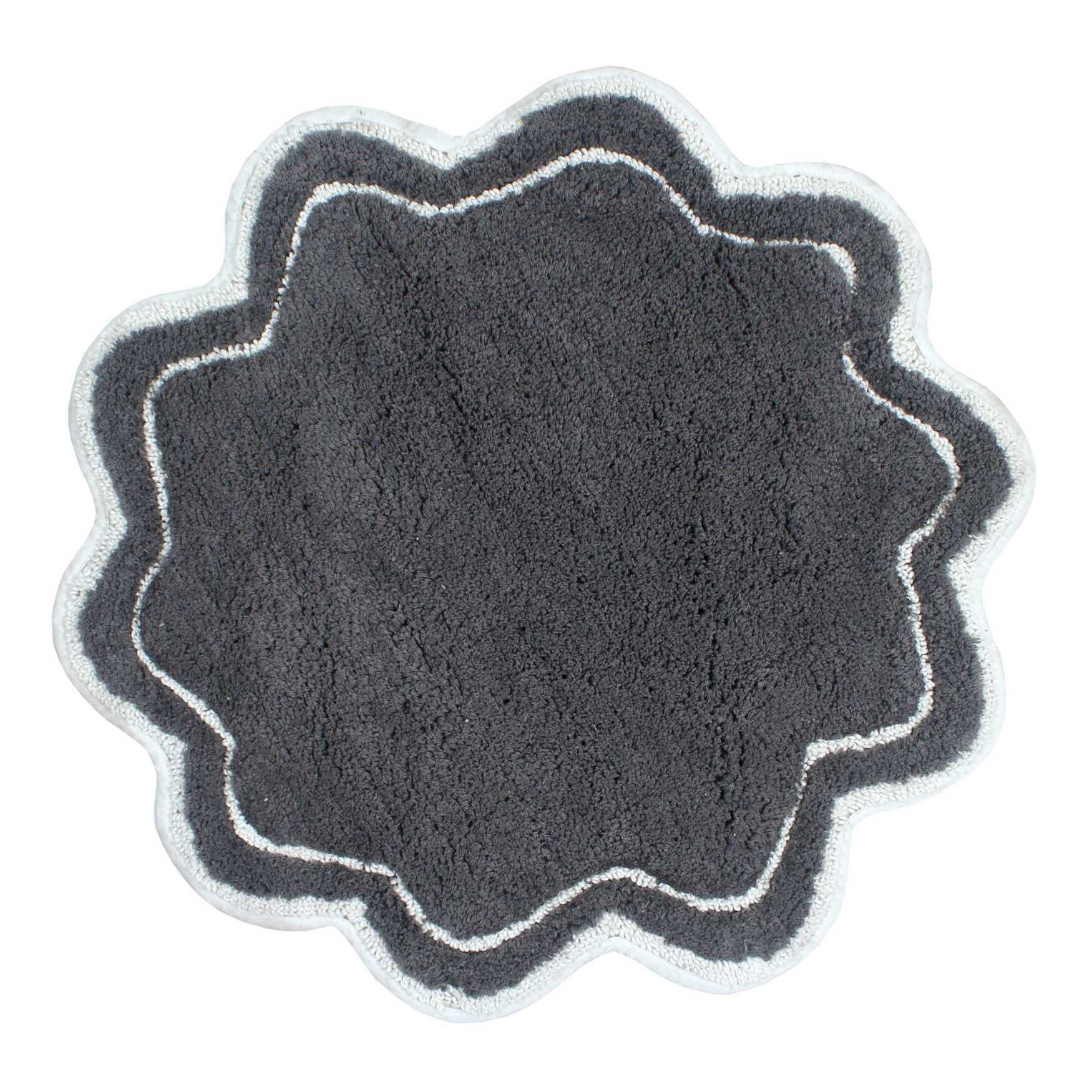 Allure Round Bah Rug Collection, DARK GREY, hi-res image number 0
