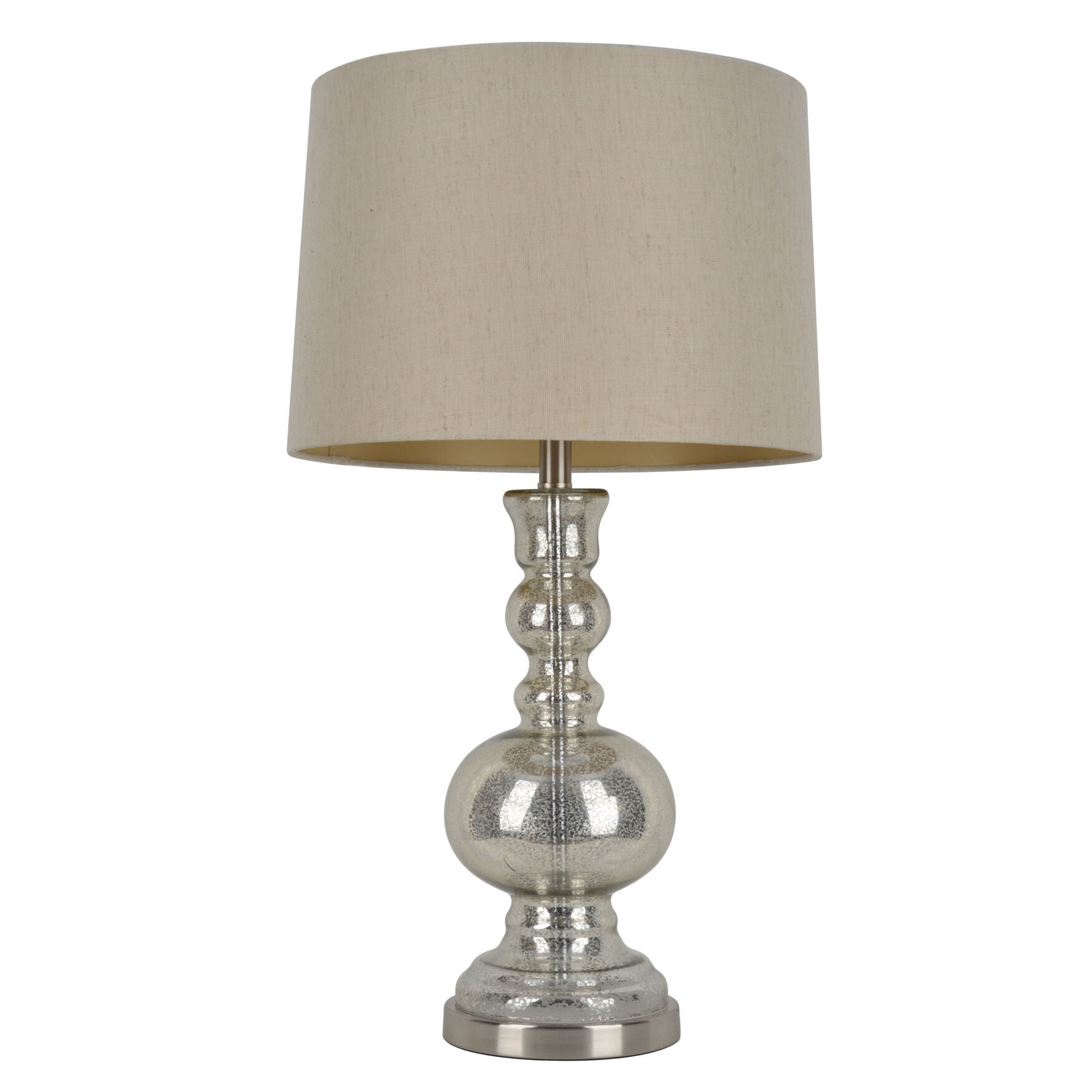 29&frac12;" Mercury Glass Table Lamp, MERCURY GLASS, hi-res image number 0
