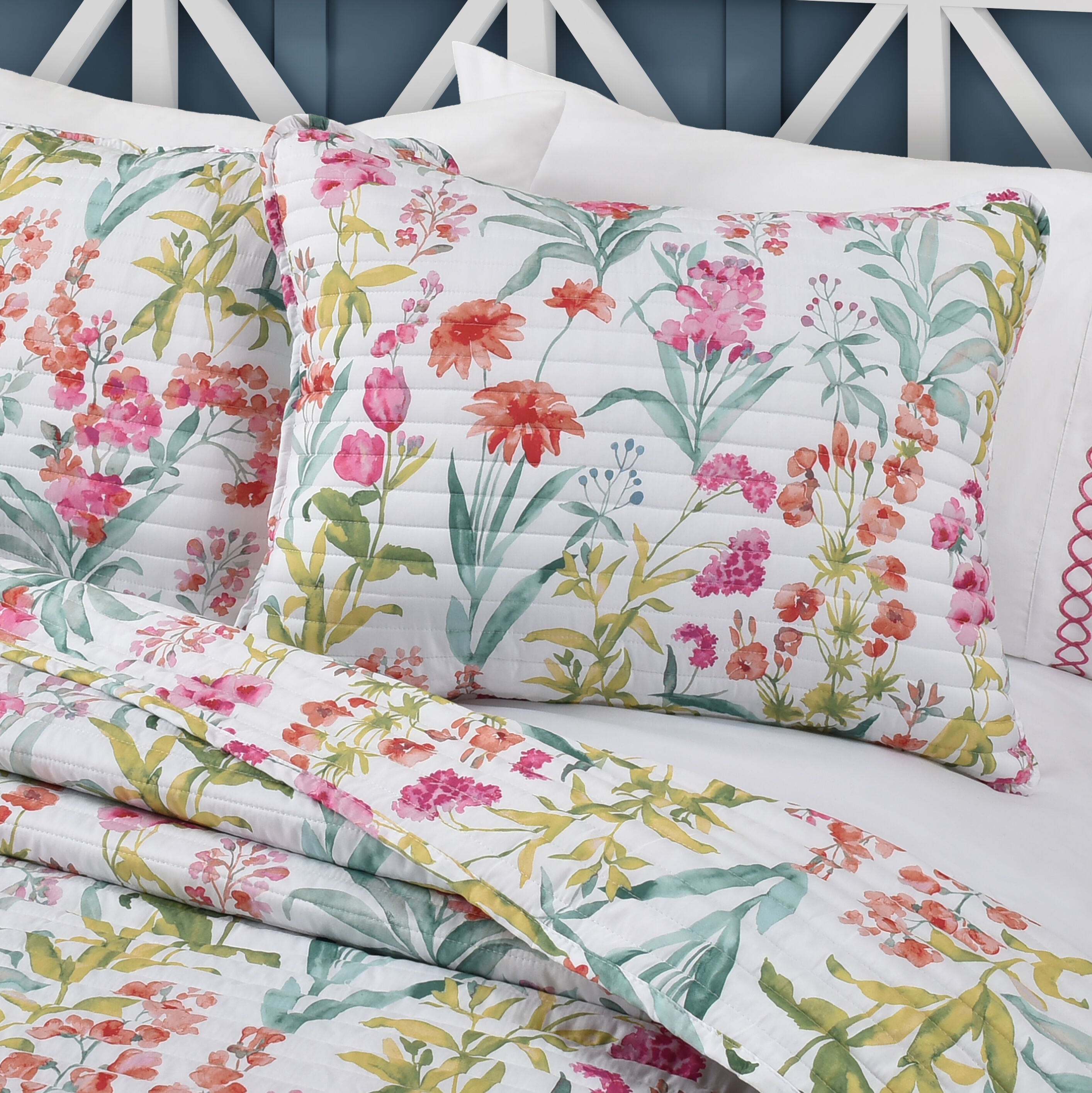 TALLULAH TWIN/TWIN XL 2PC. QUILT SET, PINK, alternate image number 1