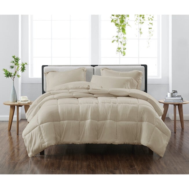 Heritage Solid Comforter Set, , alternate image number 5