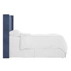 Velvet Wingback Headboard, , alternate image number null