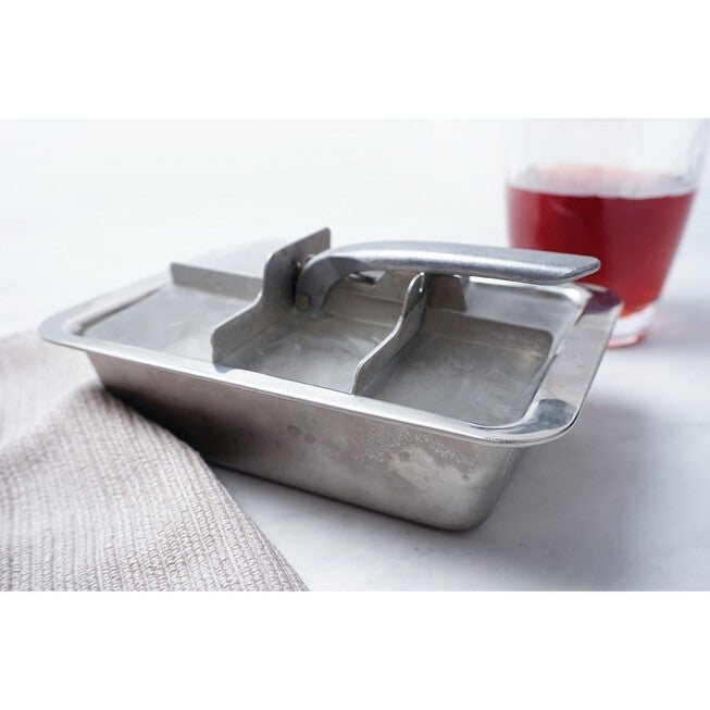 Large Cubes Stainless Steel Ice Cube Tray, , alternate image number null
