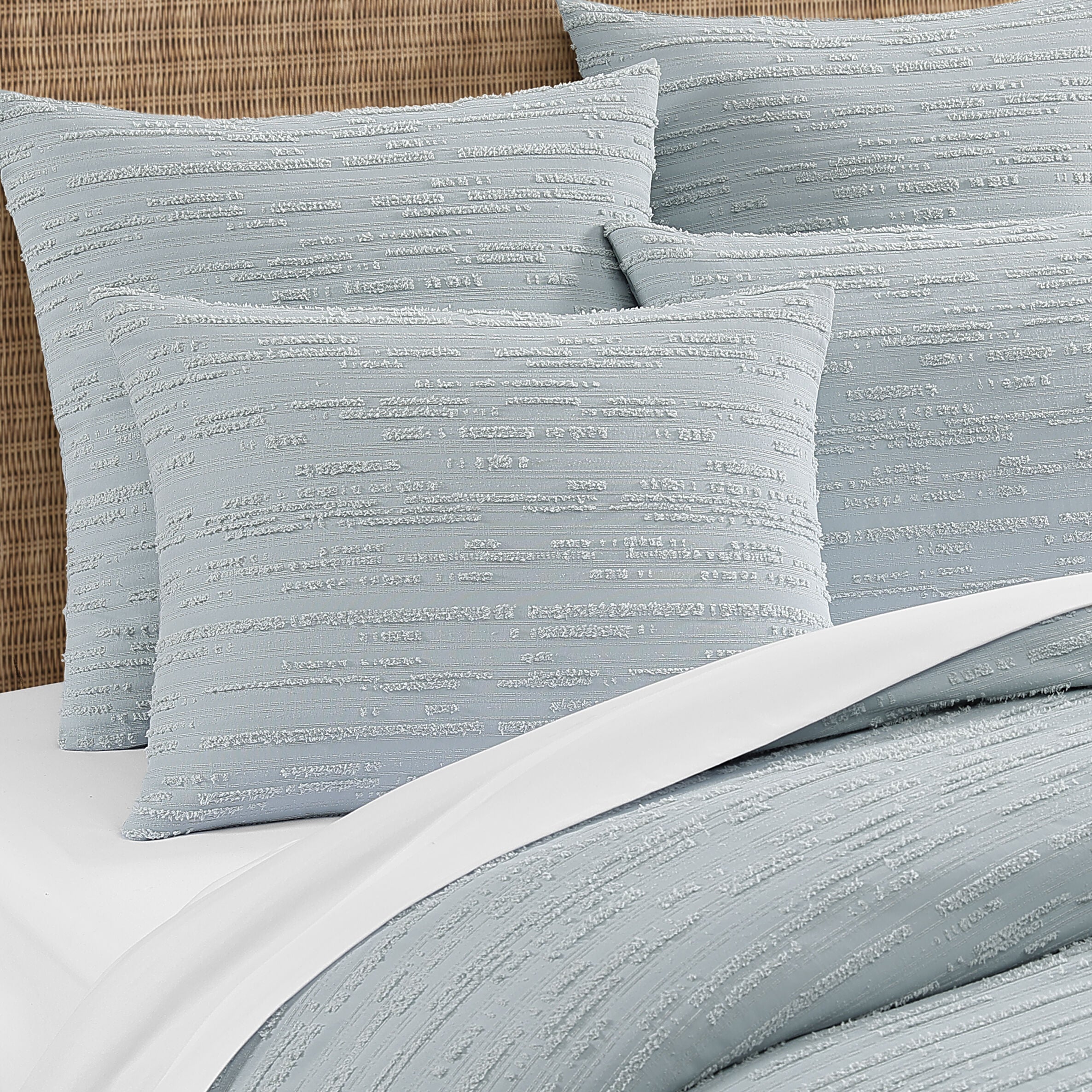 OSLO COMFORTER SET, AQUA, alternate image number 1