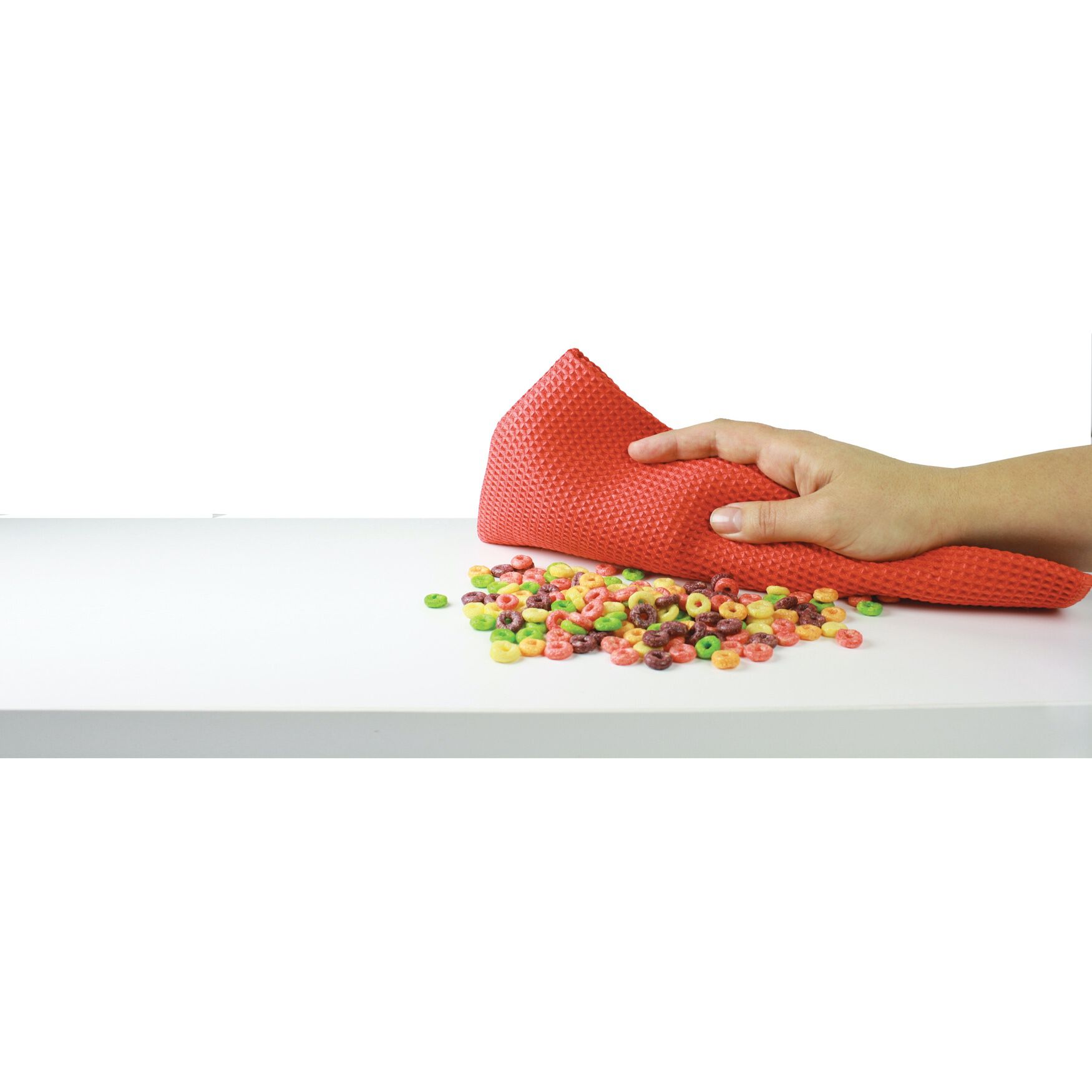 Microfiber Waffle Cloth & Towel 5pc Set, , alternate image number 9